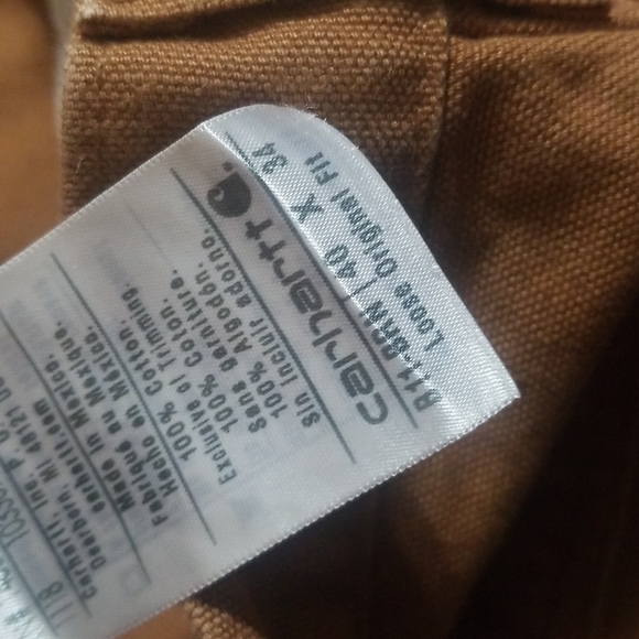 Washed Duck Work Pants by Carhartt B11 - Picture 15 of 16